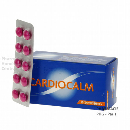 Cardiocalm - Nervosité, sommeil, palpitations - Boite de 80 comprimés pelliculés