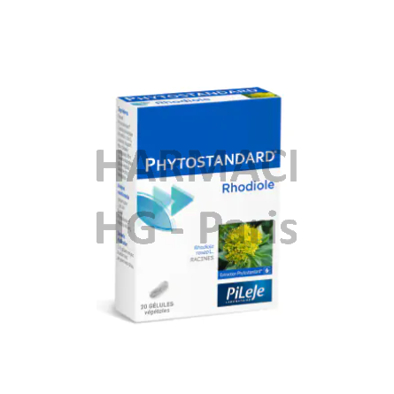 Phytostandard® - Rhodiole - Pileje - Boîte de 20 gélules