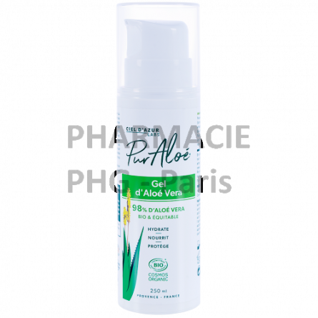 Pur Aloé - Gel d'Aloe vera 98% (externe)  - Flacon pompe - 250 mL